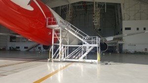 B787 Entry Door Access Stairs