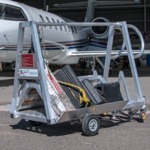 Aviation Chock Trolley