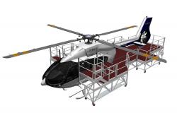 360 Degree Platform Access for the Airbus H145 Helicopter