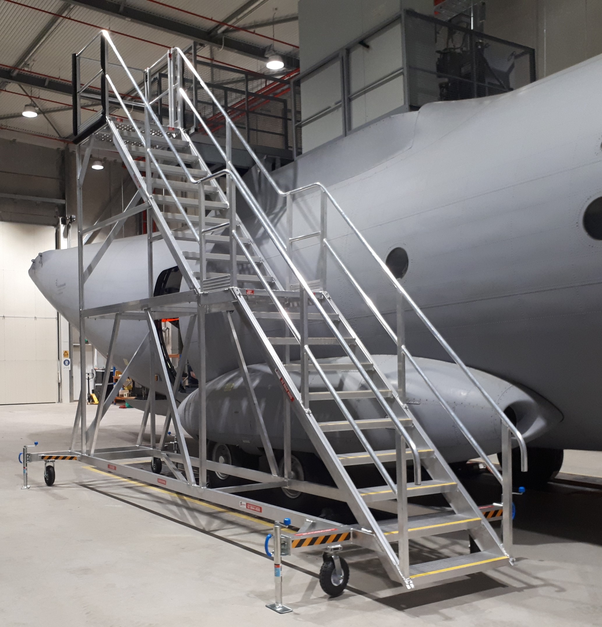 'Mission complete' with a safe & efficient solution to access the top of Aircraft Fuselage