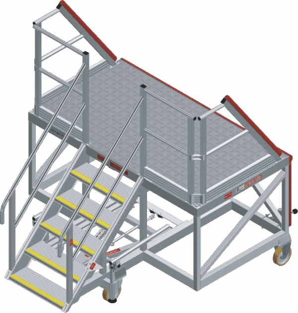 Boeing B737 Cargo Door Engineering Access Stairs