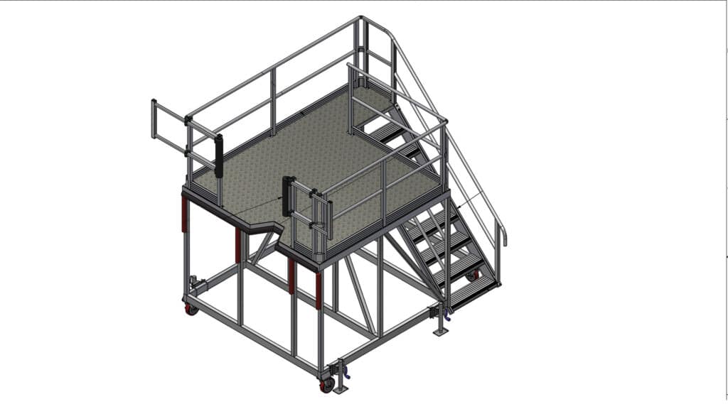Leonardo AW169 Tail Access Platform
