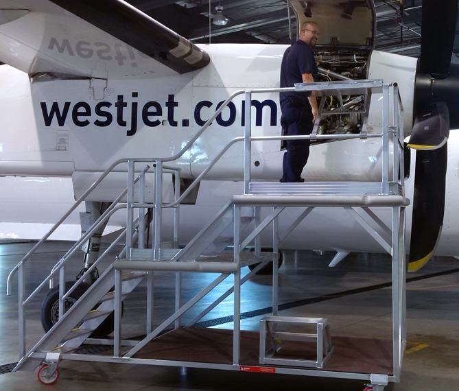 casestudies westjetencore top image westjetstairs1